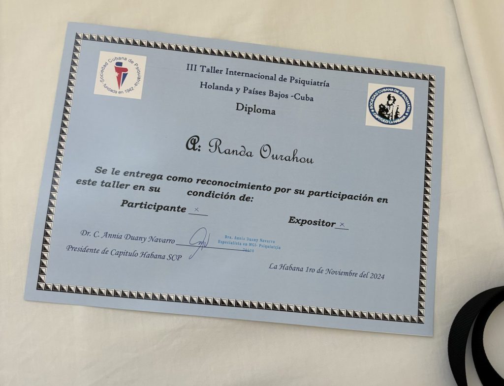 Diploma, altijd leuk als herinnering π